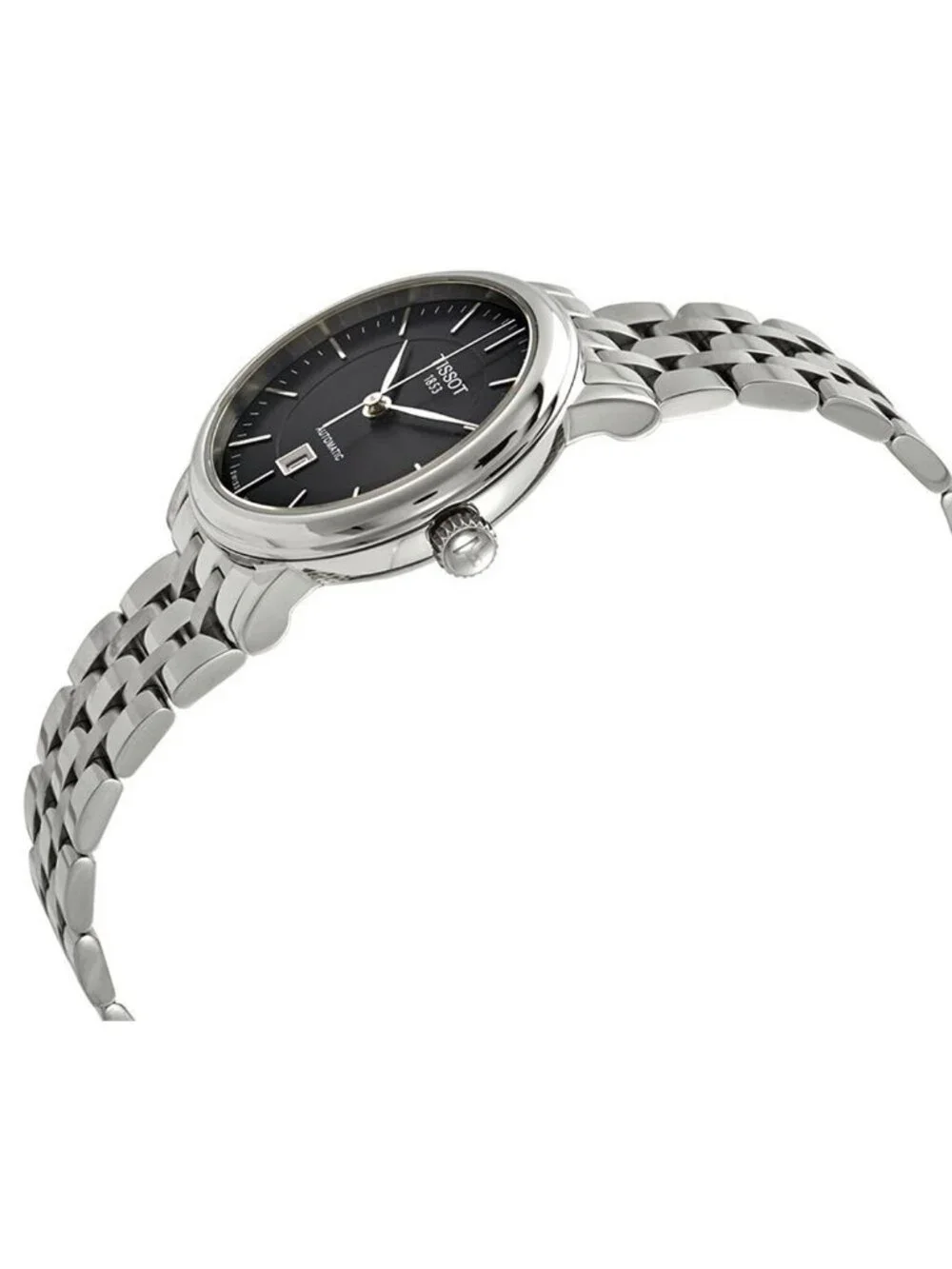 NWT Tissot Carson Automatic Black Dial Ladies Watch